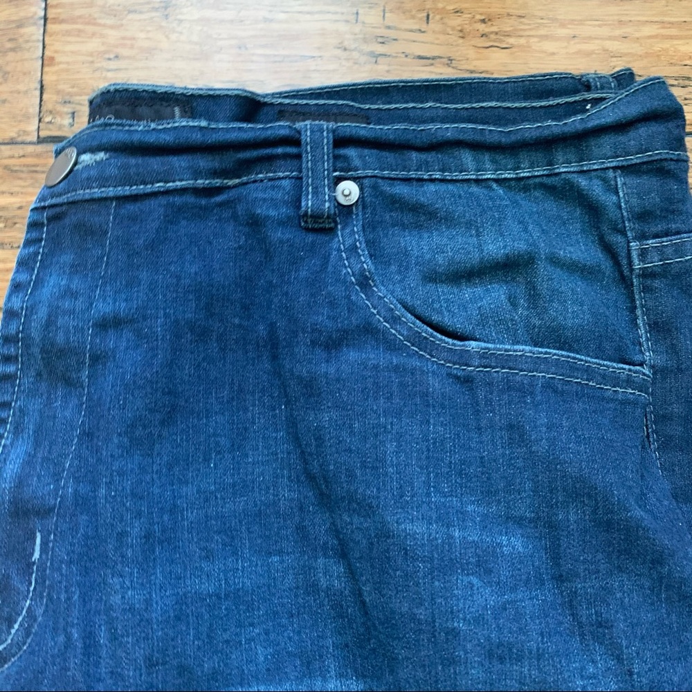 Two pairs of Men’s PD&C  Dark Wash Slim Blue jeans - Picture 7 of 10